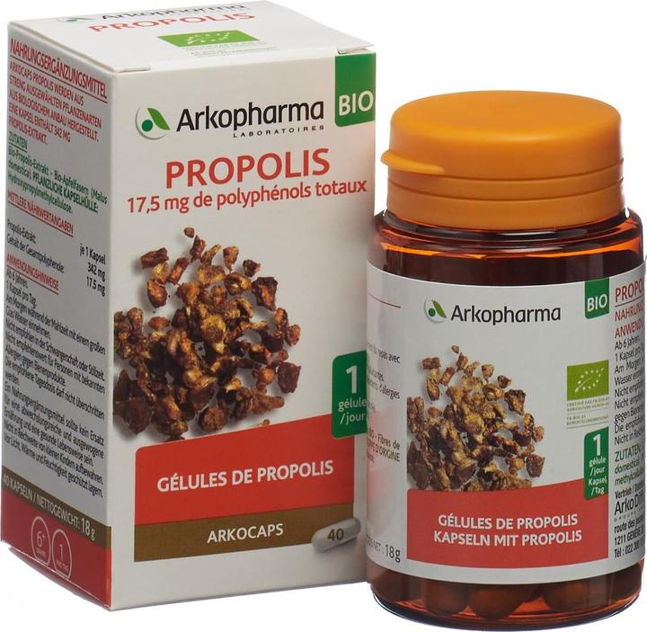 Produktbild Arkopharma Arkocaps Bio Propolis Kapseln (40 Stück, Kapseln, 40 g)