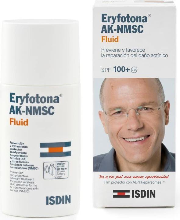 Isdin Eryfotona AK NMSC SPF 100+ Fluido 50ml (Crema solare, 50 ml, 0.05 g)