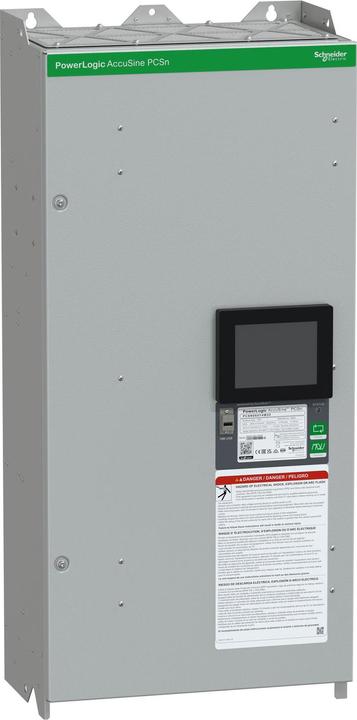 Produktbild Schneider Electric Aktiver Oberschwingungsfilter, AccuSine PCSn, 60A, 208-415V AC, 3P+N, IP20 PCSN060Y4W20