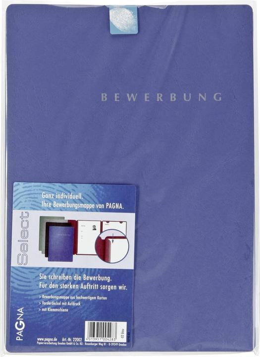 Produktbild Pagna Bewerbungsmappe Select (A4, 1 x)