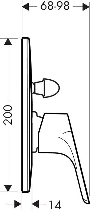 Produktbild hansgrohe Focus Chrom