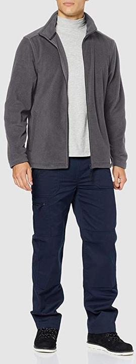 Actual product image Regatta Mens Plain Micro Fleece Full Zip Jacket (Layer Lite) (S)