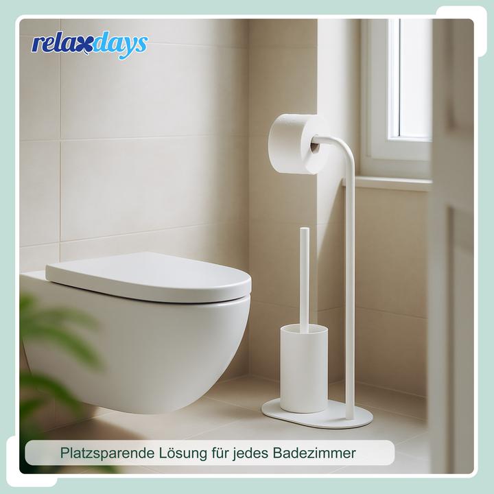 Image du produit Relaxdays GmbH WC-Garnitur aus Eisen