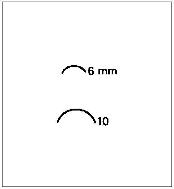 Actual product image Sculpting iron inverted shape (20 mm)