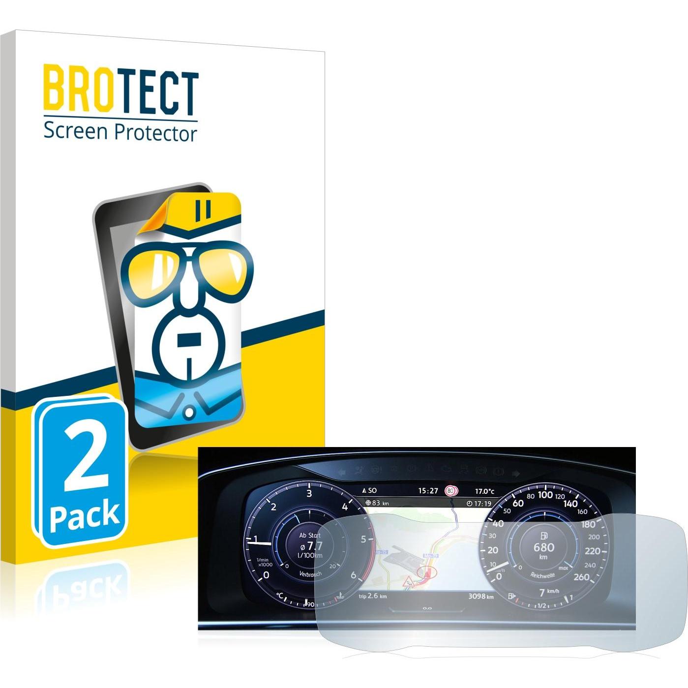 Thumbnail - BROTECT, Fahrzeug Navigation Zubehör, Schutzfolie Displayschutz Klar