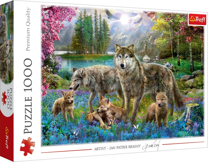 Immagine prodotto Trefl Wolfsfamilie (1000 pezzi)