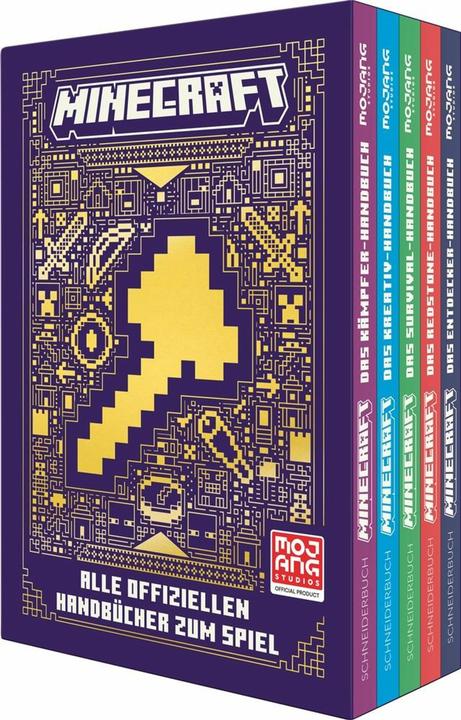 Actual product image Minecraft Alle offiziellen Handbücher zum Spiel (German, Minecraft, Maxi Lange, Josef Shanel, Matthias Wissnet, Mojang AB/Minecraft, 2025)