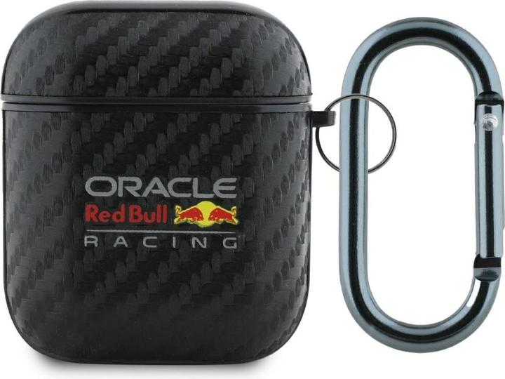 Immagine prodotto Red Bull Case PU Carbon Logo for AirPods 1/2 black (Manicotto per cuffie)