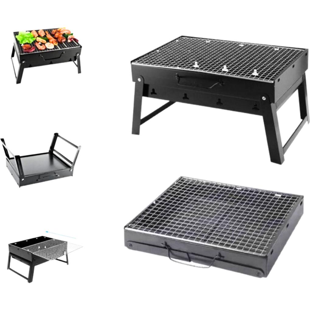 Tool Brothers, Zubehör Druckluftwerkzeug, Toolbrothers Outdoor tragbarer Holzkohle Grill für Camping werkzeuglose Montag...