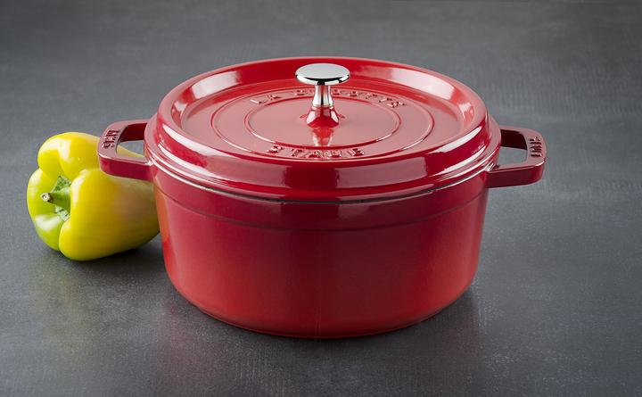 Produktbild Staub Cocotte (24 cm, Bräter + Schmortopf, Gusseisen)