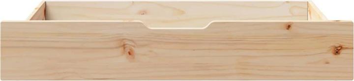 Actual product image VidaXL Bed drawers with castors 2 pcs.