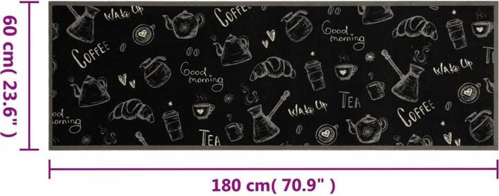 Produktbild vidaXL Küchenteppich (180 x 60 cm)