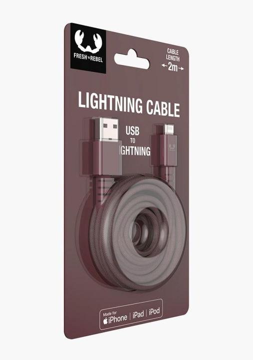 Image du produit Fresh'N Rebel USB A - Lightning (2 m, USB 3.0, 15 W)