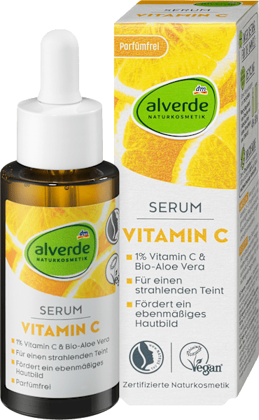 Actual product image dm alverde Vitamin C serum (30 ml)