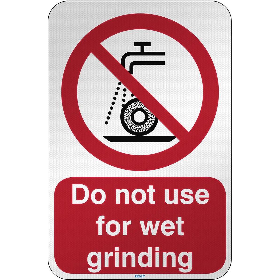 Brady, Sicherheitskennzeichnung, ISO Safety Sign - Do not use