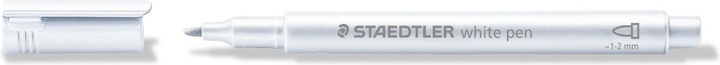Image du produit Staedtler Marqueur de mise en page 'Design Journey' stylo métallique (Blanc, 2 mm, 1 x)
