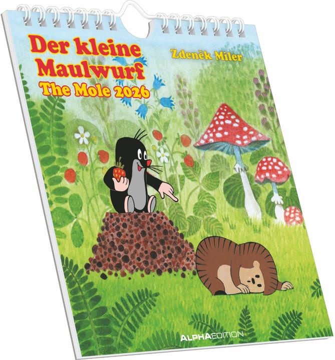 Produktbild DerkleineMaulwurf2026Postkartenkalender,16x17cm,KalendermitschönenIllus