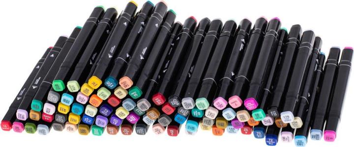 Image du produit DWM Marqueurs D'Alcool Double Face En étui 168 Pièces (168 x)