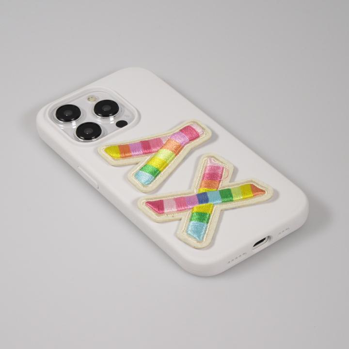 Actual product image PhoneLook Sticker Sticker for mobile/tablet/computer 3D embroidered Lettre B