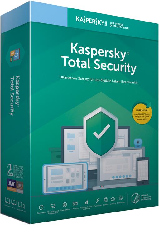 Produktbild Kaspersky Total Security (3 User, 12 Monate)
