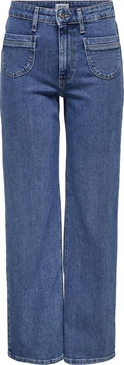 Actual product image Only ONLJUICY Hohe Taille Weiter Beinschnitt Jeans Jeans mit weitem Bein (W30/L32)