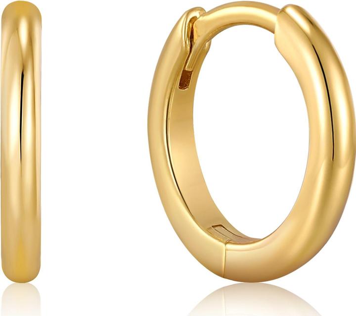 Immagine prodotto Ania Haie Creole Smooth Huggie Hoop 925 in argento sterling (Argento 925)