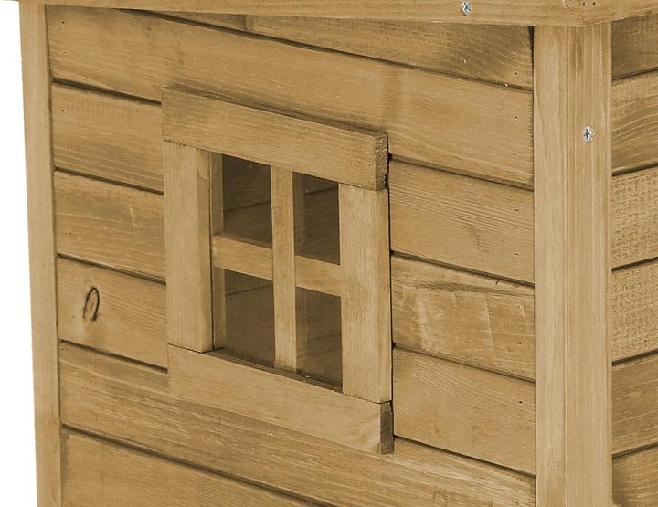 Actual product image Kerbl Cat house Rustica (Dog, Cat)