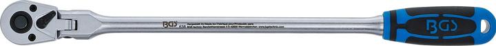 Immagine prodotto BGS Cricchetto reversibile testa snodata extra lunghi quadro esterno 6,3 mm (1/4") 304 mm (1/4")