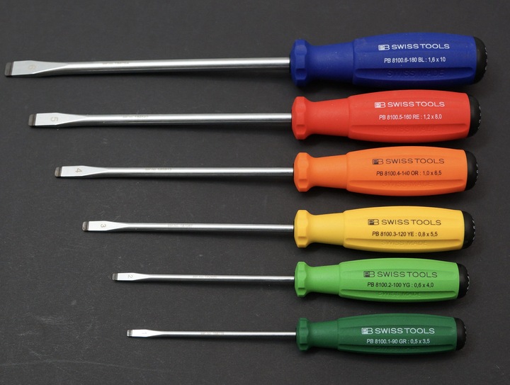 Image du produit PB Swiss Tools PB 8240 RB Set (Vis fendues)
