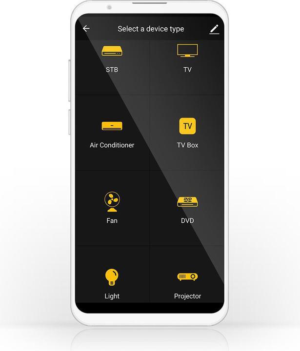 Immagine prodotto Nedis Telecomando universale intelligente WLAN WIFIRC10CBK (Telecomando universale, Infrarossi, WiFi)
