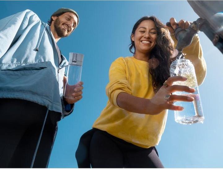 Produktbild Brita Vital blau 2-Scheiben-Filterflasche (0.60 l)