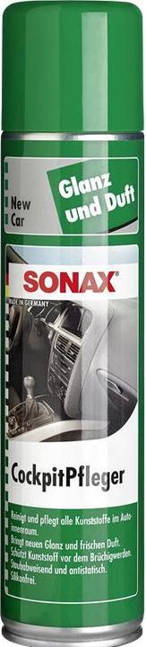 Produktbild Sonax CockpitPfleger New Car (400 ml) reinigt und pflegt alle Kunststoffteile im Auto Art-Nr. 035630 (400 ml)