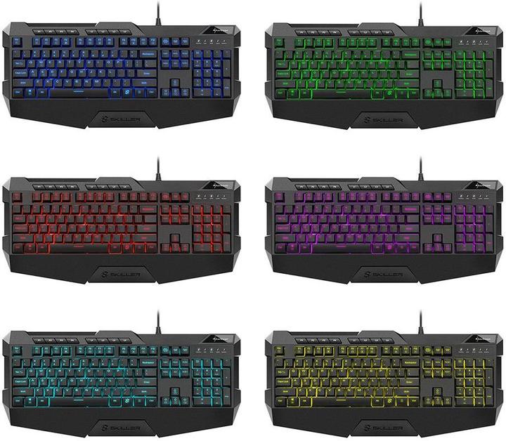 Actual product image Sharkoon Skiller SGK4 (USA, Cable)