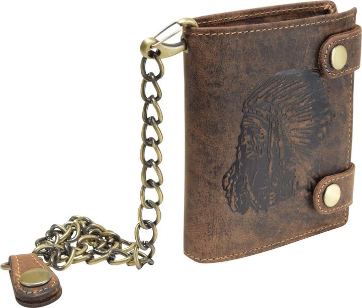 Immagine prodotto Greenburry Portafoglio indiano vintage in pelle 10 cm