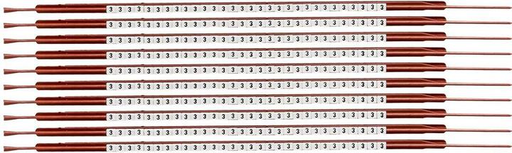 Actual product image Brady ClipSleeve cable labelling, size 03