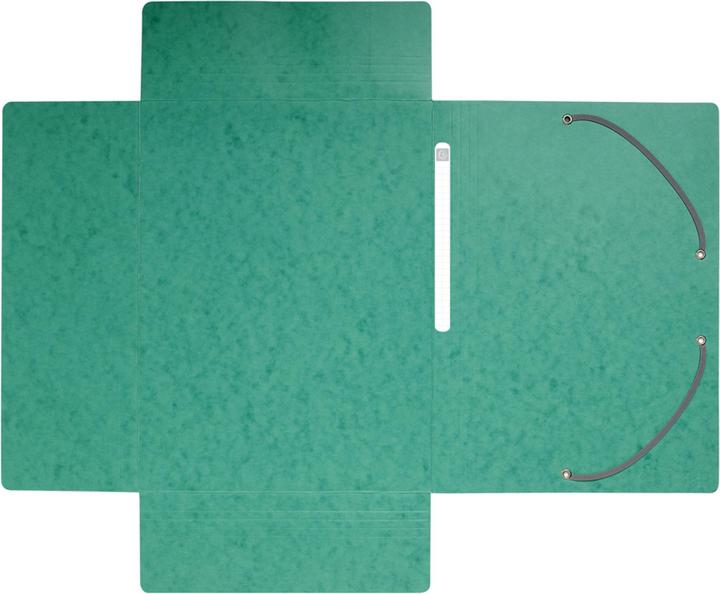 Image du produit Exacompta Chemise à élastique Presspan fermeture élastique vert (A4, 1x)