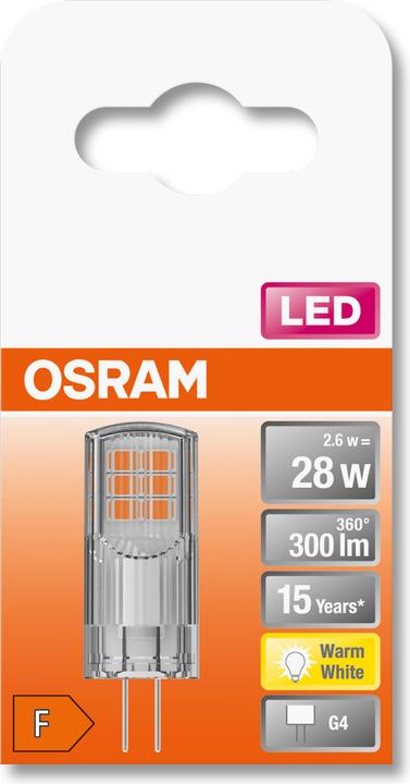 Actual product image Osram Pin (G4, 2.60 W, 300 lm, 1 x, F)