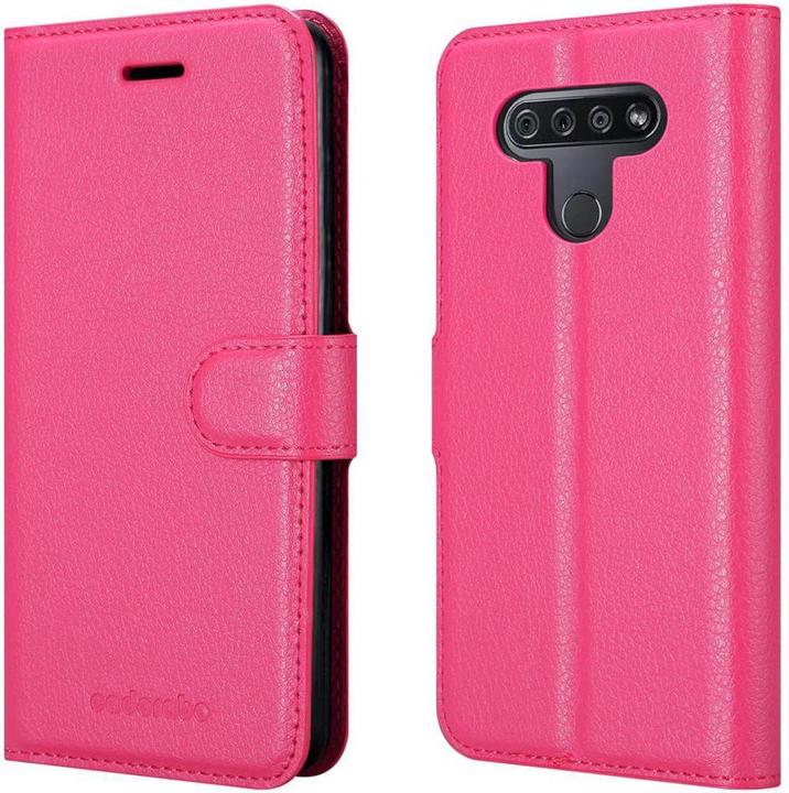 Actual product image Cadorabo Book with stand function cover (LG KQ51)