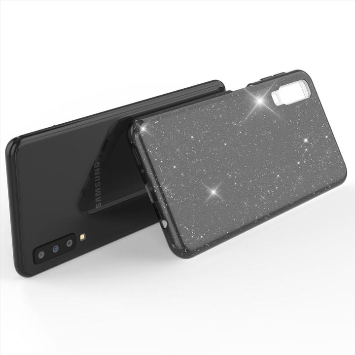 Image du produit Nalia Housse pailletée pour téléphone portable (Samsung Galaxy A7 (2018))