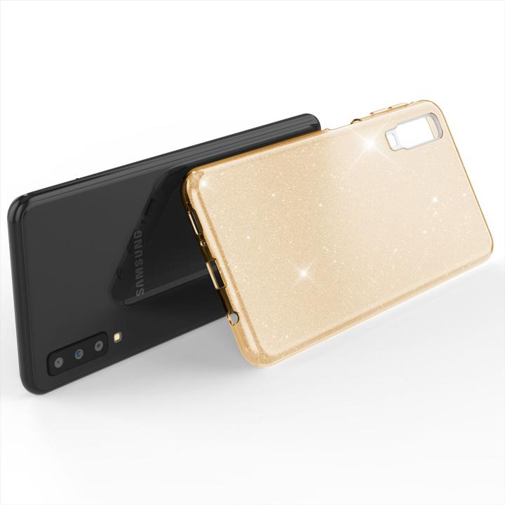 Produktbild Nalia Glitter Handyhülle (Samsung Galaxy A7 (2018))