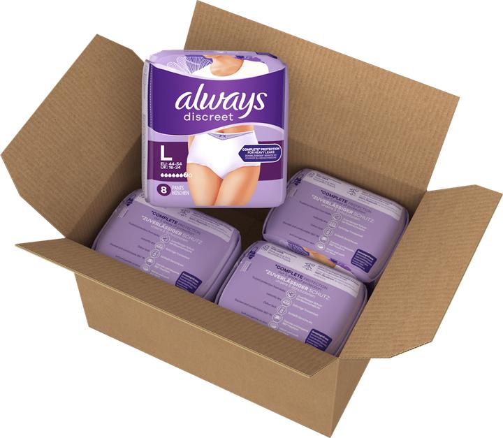 Produktbild Always Discreet (32x, Large)