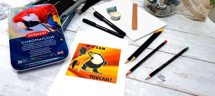 Actual product image Derwent Chromaflow pencils 36 ass (36 x)