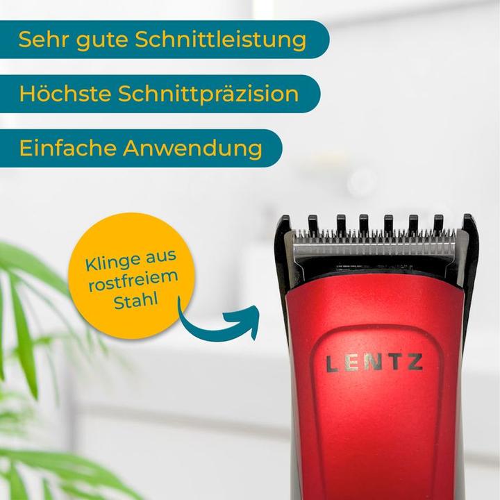 Immagine prodotto Lentz Trimmer tagliabarba a batteria Set di tagliacapelli a batteria