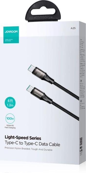 Image du produit Joyroom USB C – USB C (1.20 m, USB 2.0, 100 W)