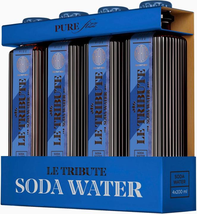 Le Tribute Soda Water 4er Set 4x20cl (4 x 20 cl)