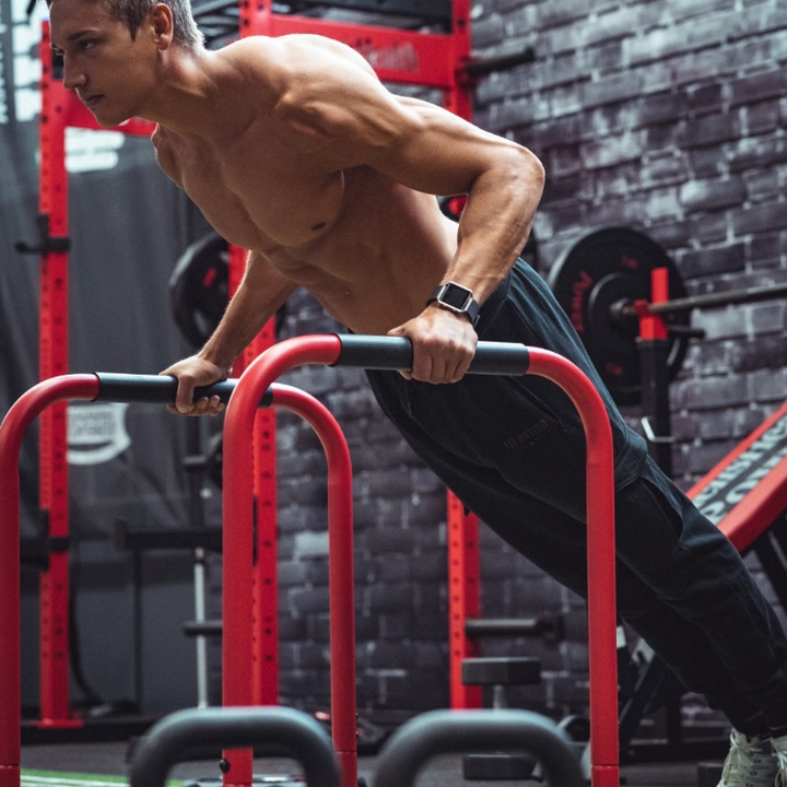 Produktbild Men's Health Dip Barren Parallettes Push Up Stand Bar