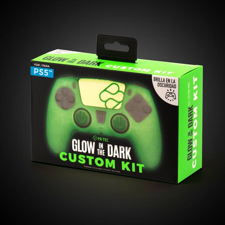 Actual product image Blade Silicone Skin Grips Touchpad Sticker Glow In The D (PS5)