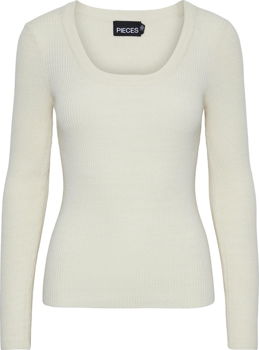 Pieces Pcmira Ls U-Neck Knit Noos Bc