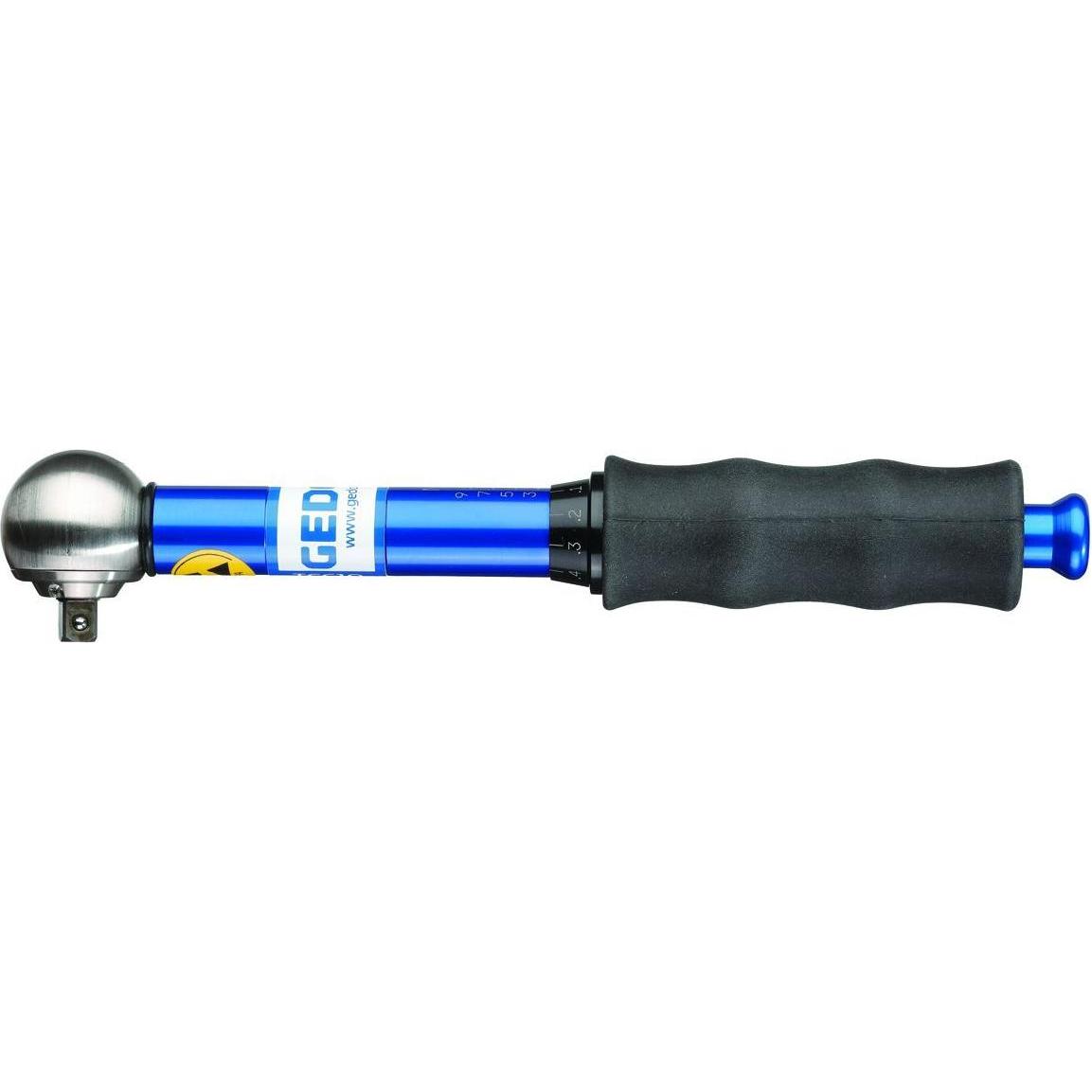 Gedore, Drehmomentschlüssel, TSC 5 Drehmomentschlüssel mit Skala TSC SLIPPER 1-5 Nm (1/4", 1 Nm, 5 Nm)