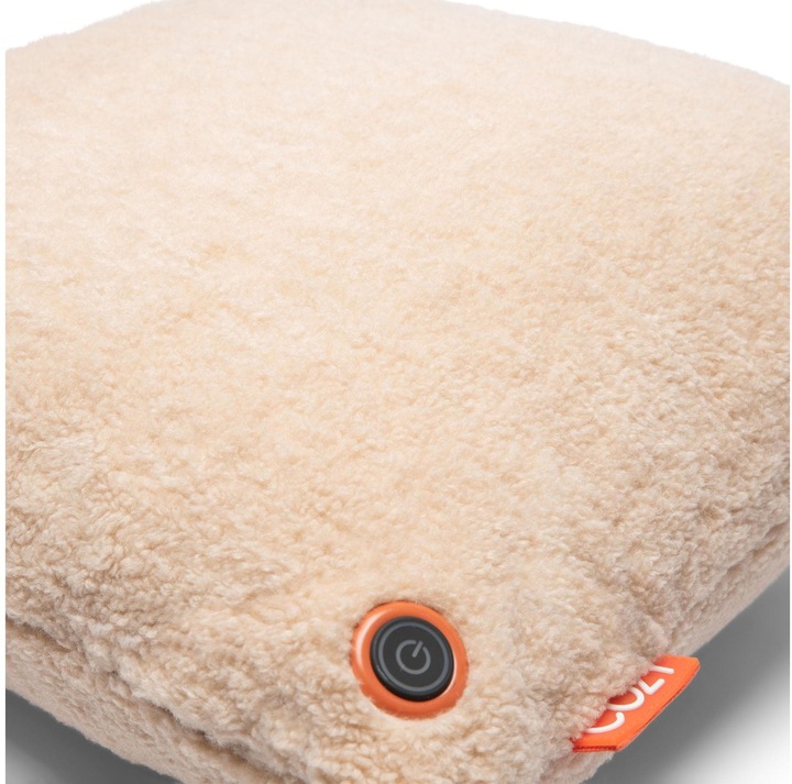 Produktbild Bodi-Tek Heizkissen Cozy Una Wooly Akkubetrieb, Beige (45 x 45 cm)